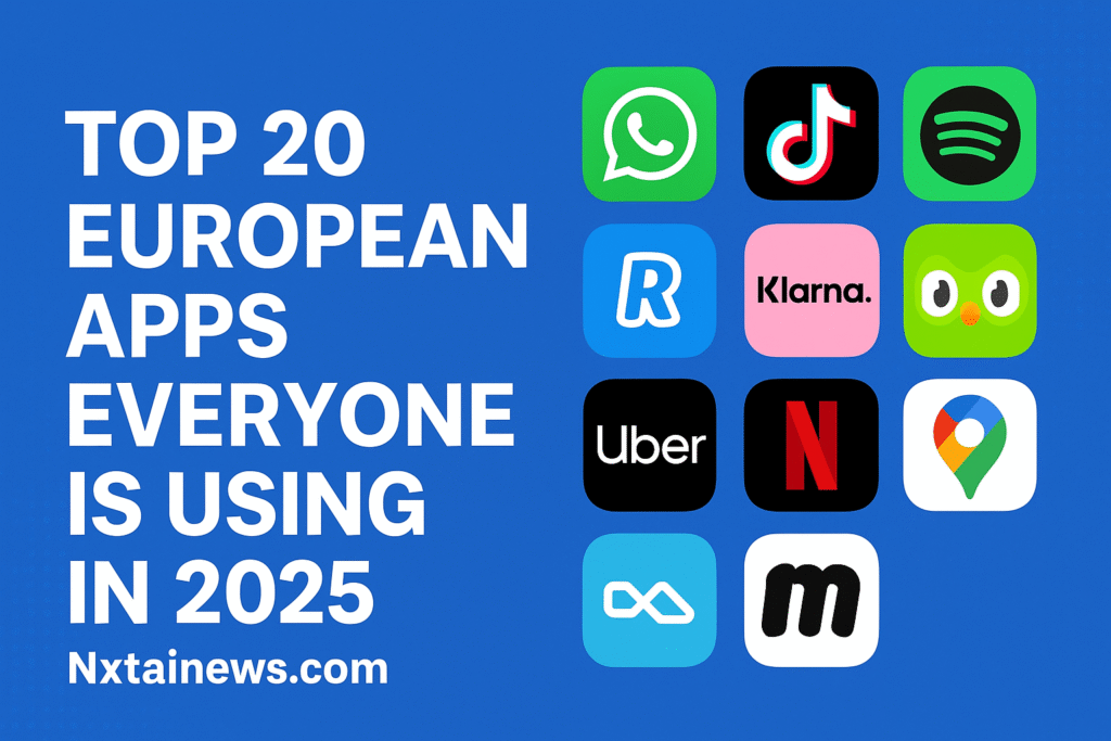 Top 20 European Apps Everyone Is Using in 2025