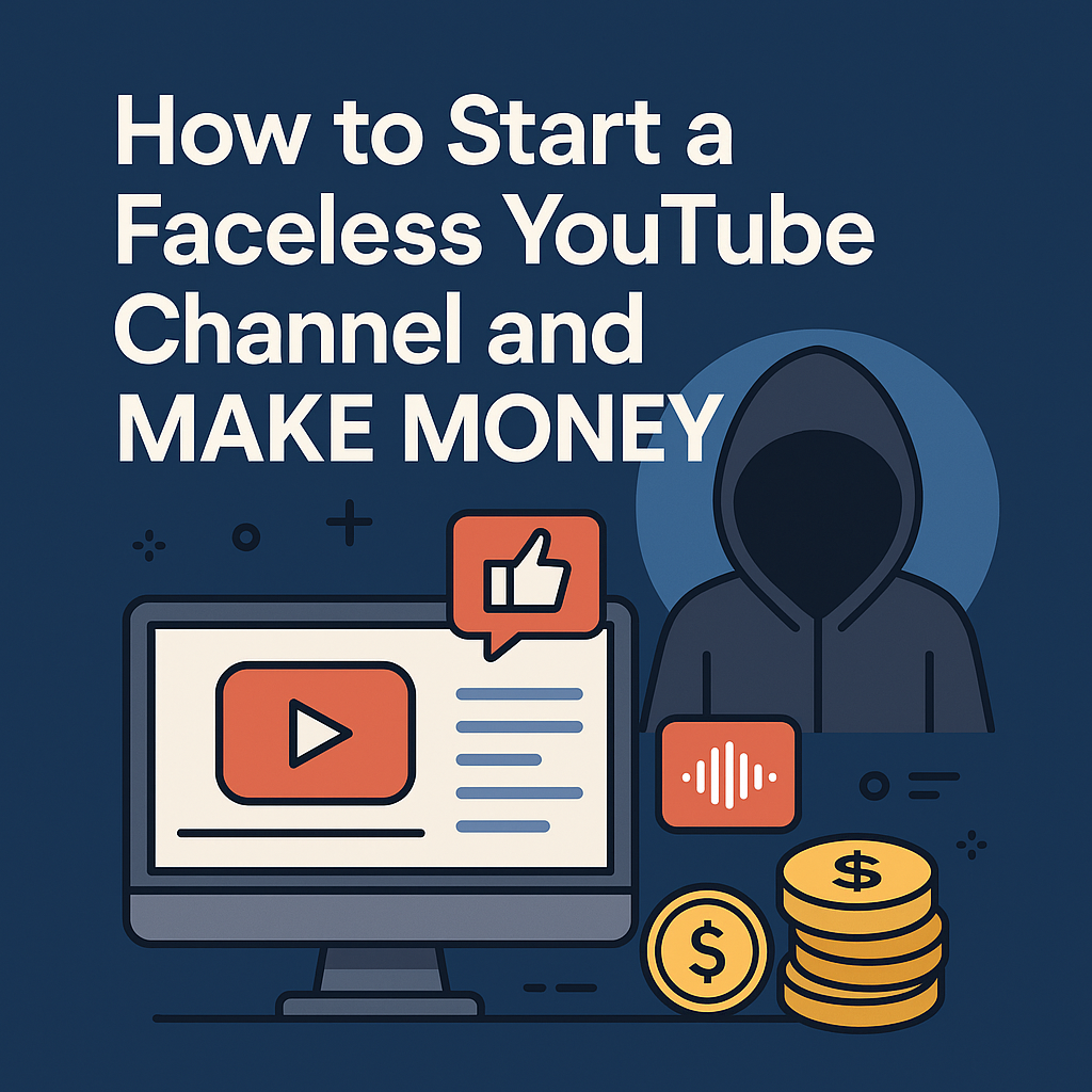 how to start a faceless YouTube channel and make money