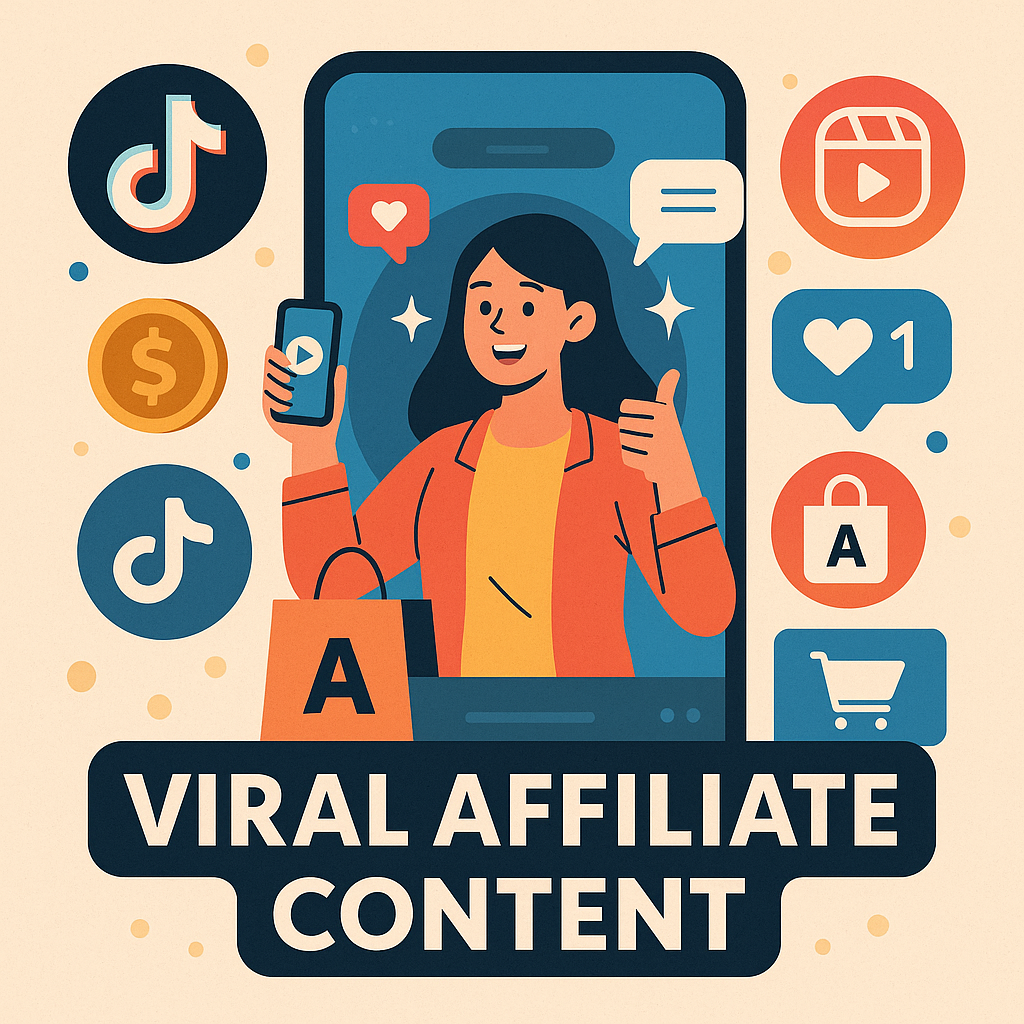 viral affiliate content for TikTok and Reels