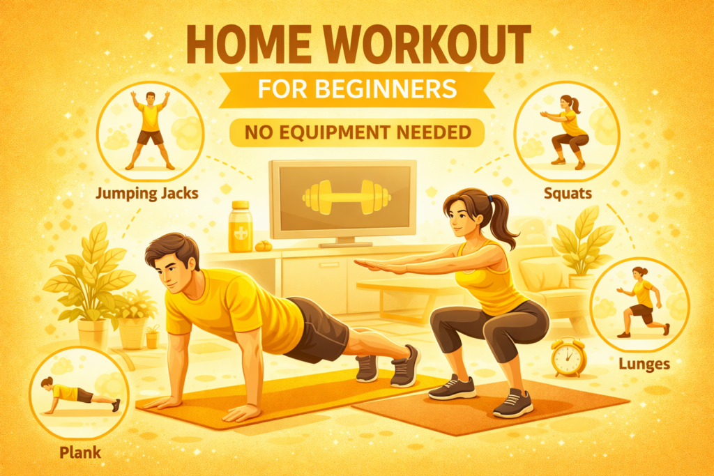 Home Workout Routine for Beginners