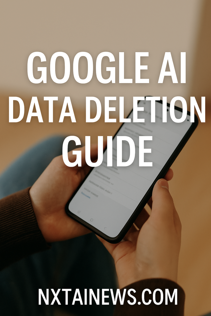 Google AI data deletion guide